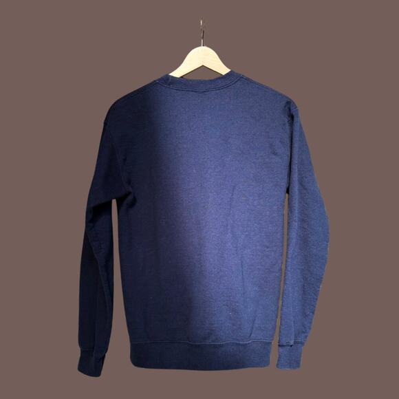 San Francisco Crewneck | Navy Gold Graphic | Size S/M | Vintage - Picture 3 of 3